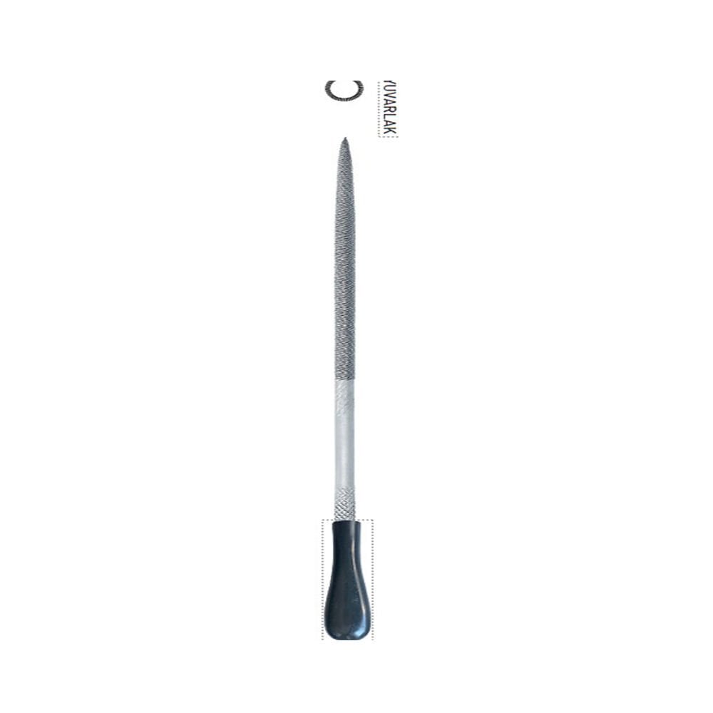 160mm Tome Yuvarlak Saatçi̇ Eğe Sapli