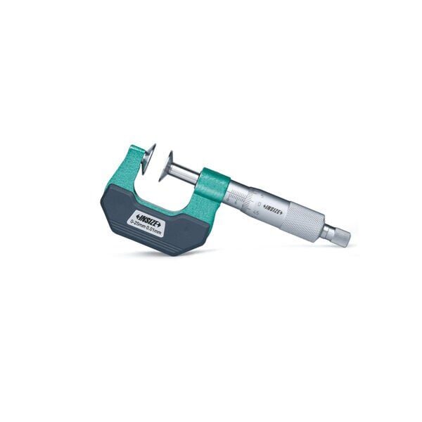 INSIZE 3294-50 Sabit Milli Disk Mikrometresi Ekonomik Model 25-50 mm