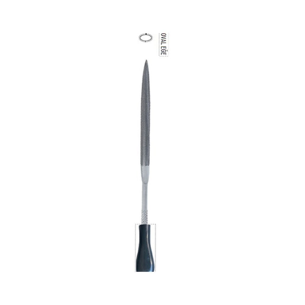 200mm Tome Oval Saatçi̇ Eğe Sapli