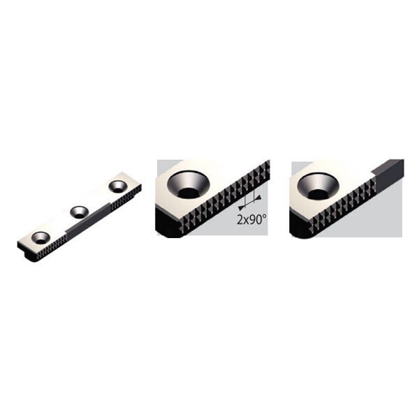 Gerardi 2x90° 5 Eksen Mengene Yedek Çene GR.Y.7.65.T1000/G02