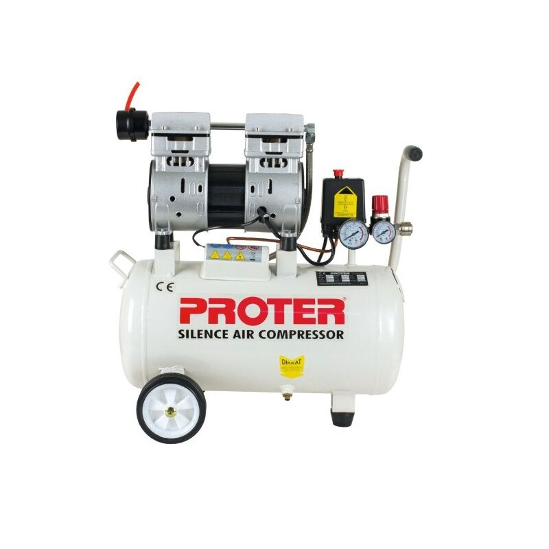 PROTER 24 Lt Sessiz & Yağsız Hava Kompresörü PR 24 S