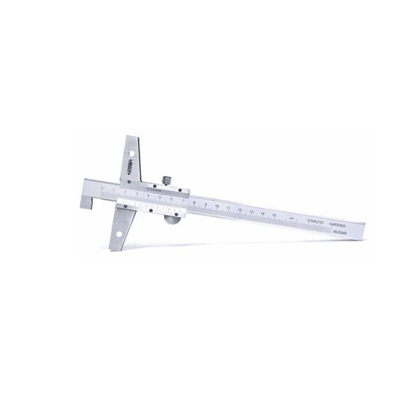 INSIZE 1248-150 Mekanik Kancalı Derinlik Kumpası 0-150 mm Hassasiyet 0.05
