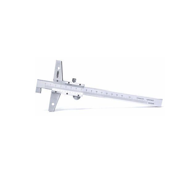 INSIZE 1248-1501 Mekanik Kancalı Derinlik Kumpası 0-150 mm Hassasiyet 0.02