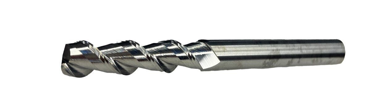 6MM Uzun 2 Ağız Alüminyum Karbür Freze BOY:100MM Eric