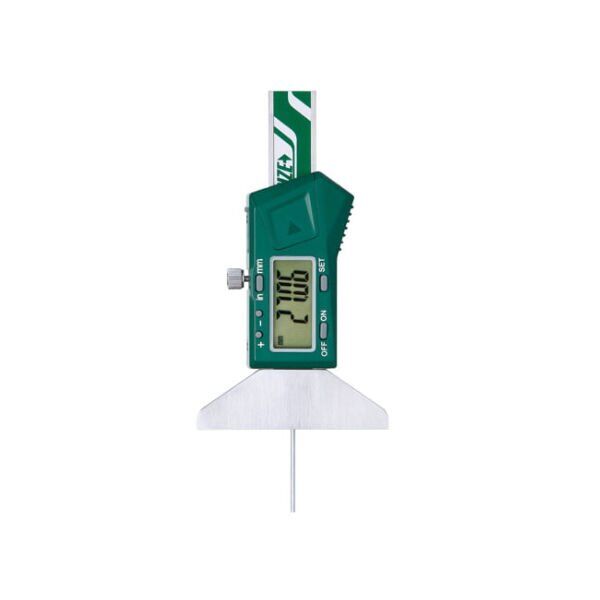 INSIZE 1140-50 Yuvarlak Derinlik Çubuklu Mini Dijital Kumpas 0-50 mm