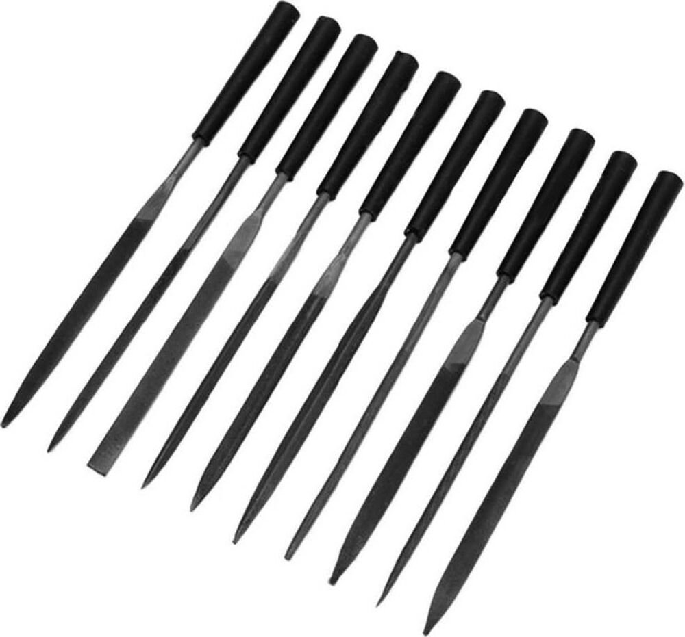 4X160mm Saatci̇ Eğe Takimi Set/10 Adet