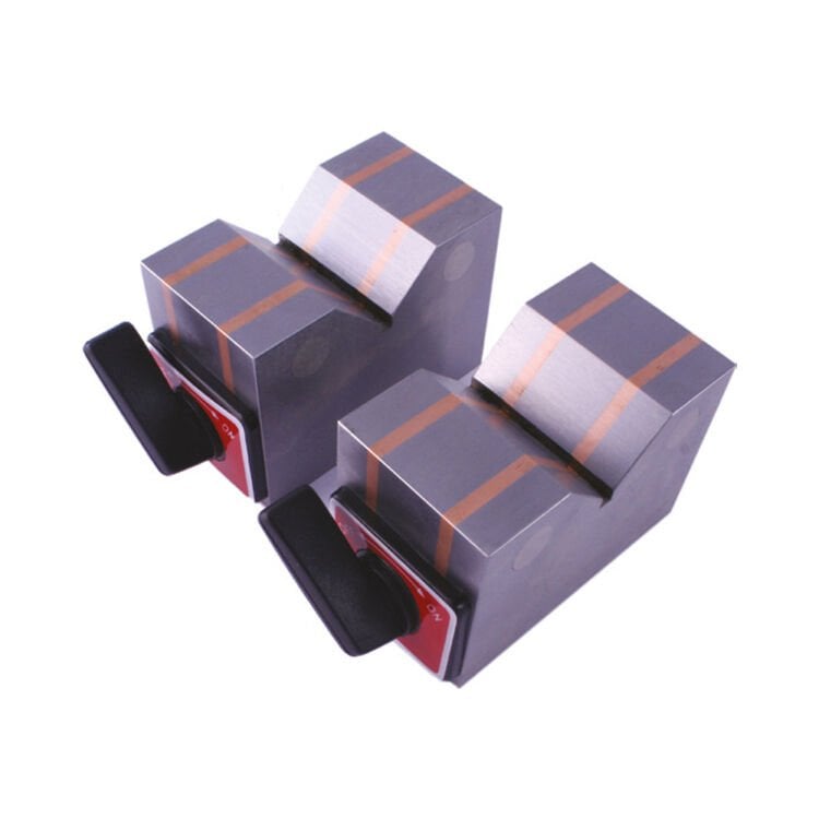 70X40X50mm Çi̇ft Manyeti̇k V-Yatak