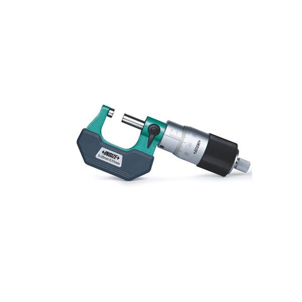 INSIZE 3208-50B Hızlı Beslemeli Dış Çap Mikrometre 25-50 mm