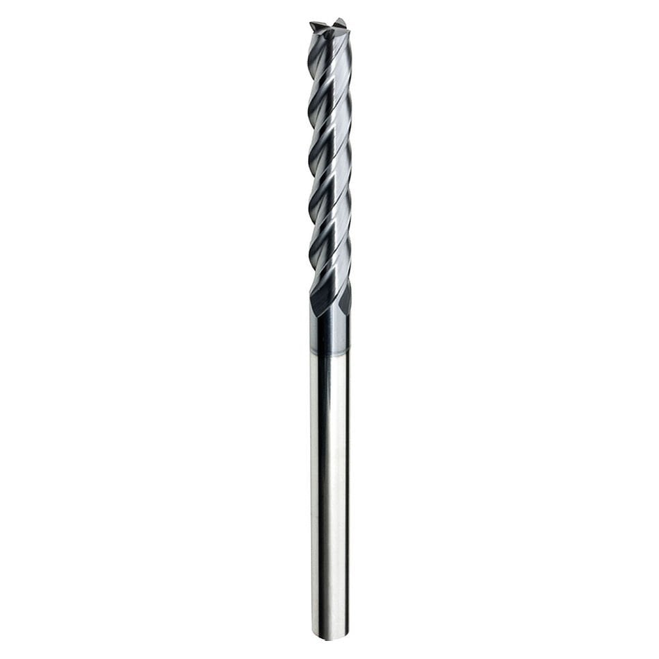 18X75X18X200mm Çok Uzun Karbür Küre 4 Ağiz Freze