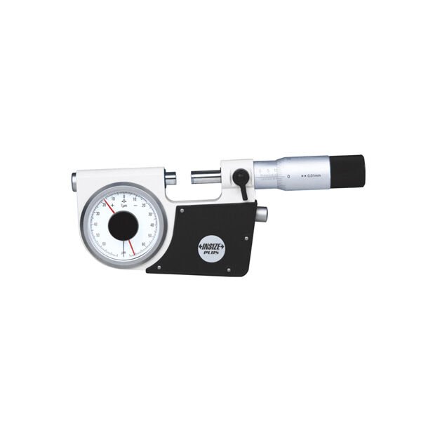 INSIZE 3333-25 Saatli Mikrometre 0-25 mm