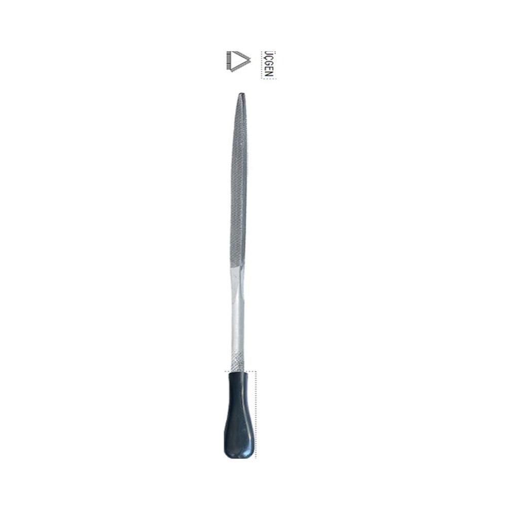 160mm Tome Üçgen Saatçi̇ Eğe Sapli