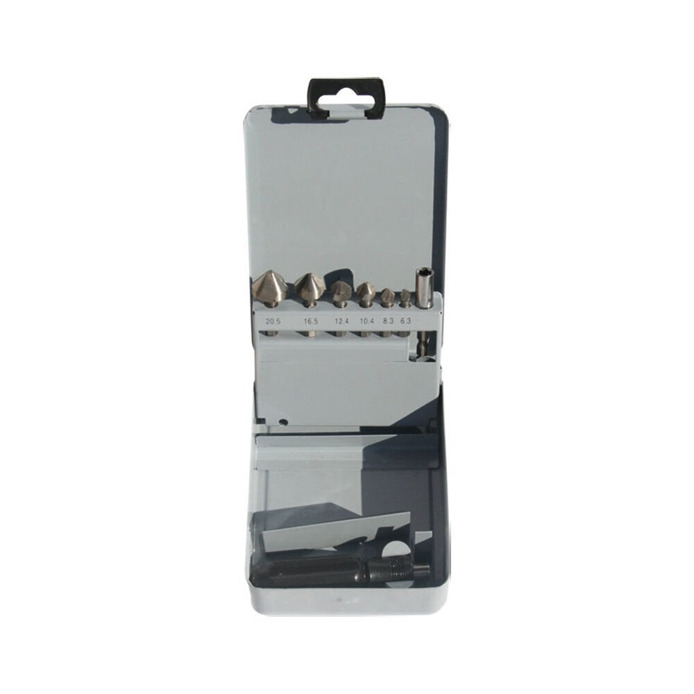 1/4'' Sapli Set 6 Parça Havşa Freze 90° Hss Din335