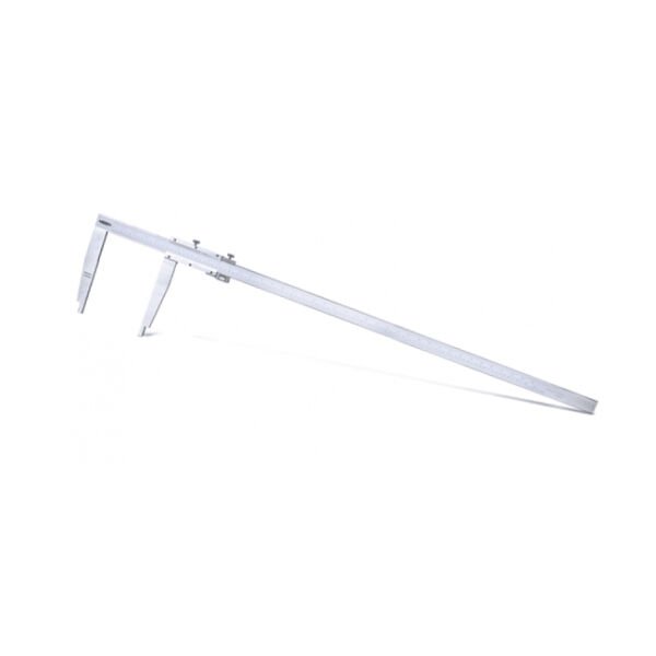 INSIZE 1215-392 Tek Çene Uzun Ağızlı Mekanik Kumpas 0-300 mm Çene Boyu 90