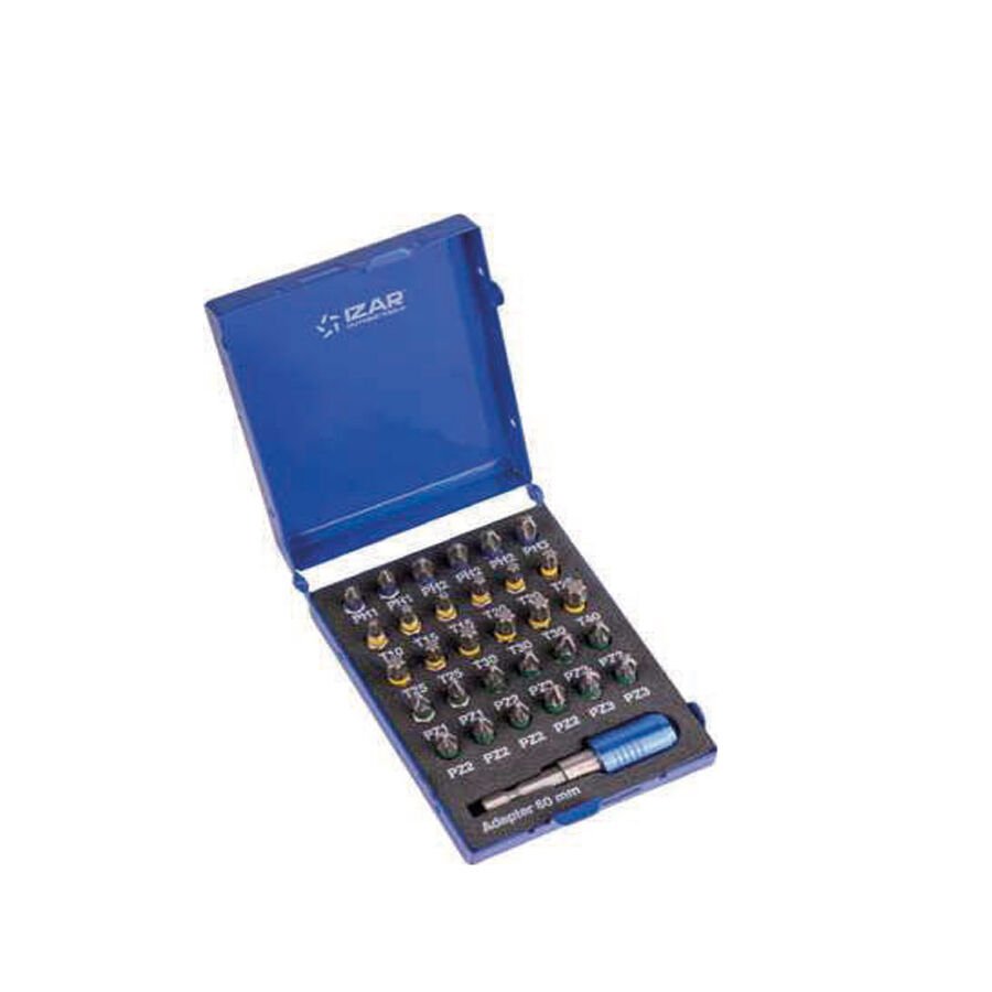 31 Parça IZAR DIN3126 Bits Uç Seti (1520)