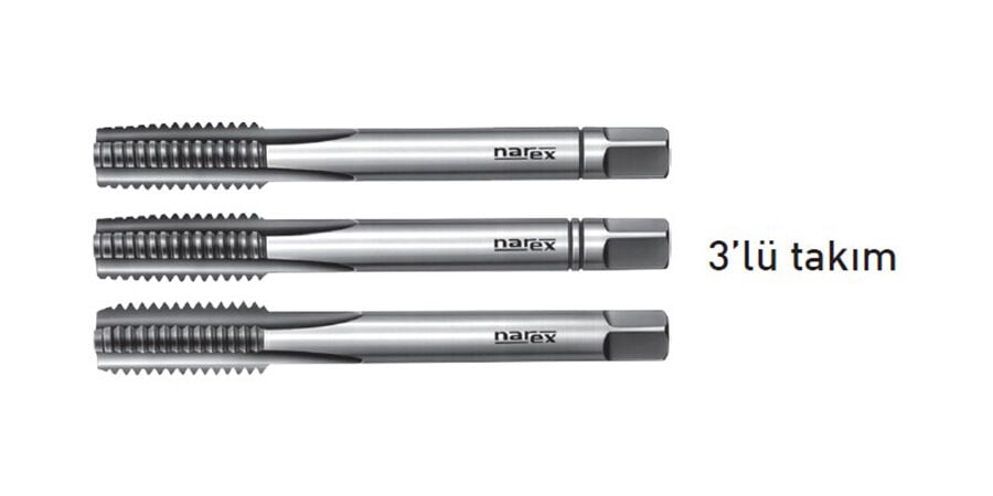W5/8''-11 CZTOOL EL KILAVUZ TAKIMI HSS