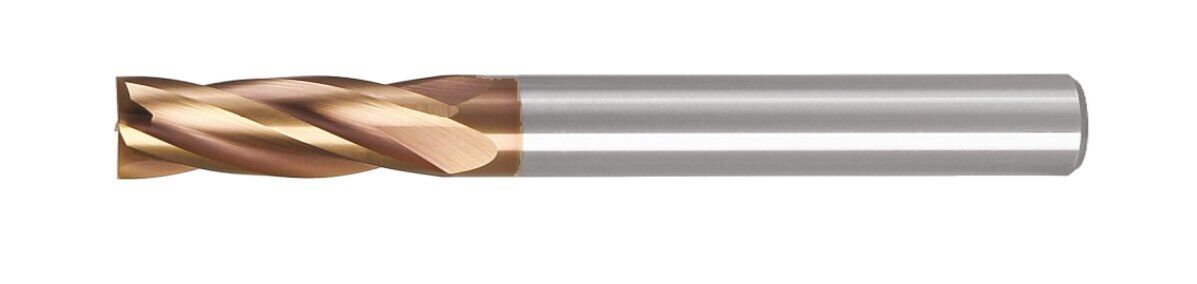 12MM R0,5 55HRC Uzun Karbür Köşe Radus Freze BOY:100MM Eric