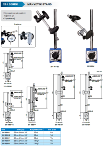 Manyetik Stand Hassas Ayarlamalı 255mm