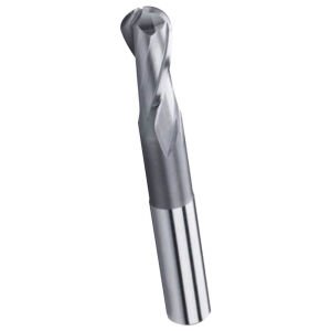 Pld 10mm 2 Ağız Uzun Küre Parmak Freze HSS