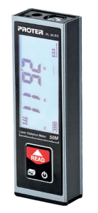PROTER PL 55 RS    50 mt Lazer Metre  3.7 V 0.85 Ah Li-on Pil (Kırmızı Lazer Şarjlı)