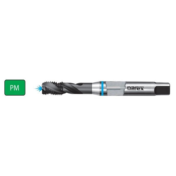 Narex M5x0.8 HL IKZ Paslanmaz İçin Helis Makina Kılavuzu DIN 371C 2320 HL IKZ