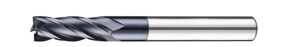 10MM R1 45HRC UZUN KARBÜR KÖŞE RADUS FREZE BOY:100MM ERİC