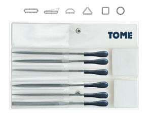 140mm TOME SAATÇİ EĞE TAKIMI SAPLI 12 PARÇA