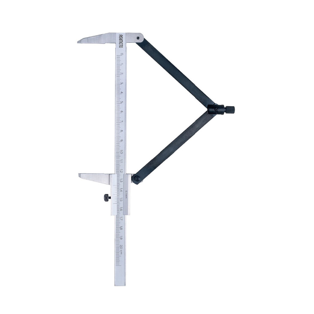 ASIMETO 0-150mmx0.1 MEKANİK ÇİZGİ KUMPASI
