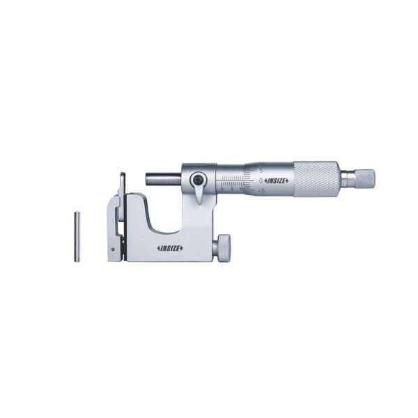 INSIZE 3262-25A Değiştirilebilir Uçlu Mikrometre 0-25 mm