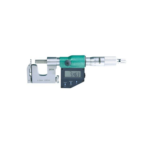 INSIZE 3562-50A Dijital Değiştirilebilir Uçlu Mikrometre 25-50 mm