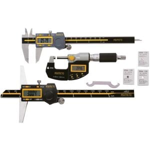 Asimeto Dijital Kumpas Derinlik Kumpas Mikrometre Seti AS-960030
