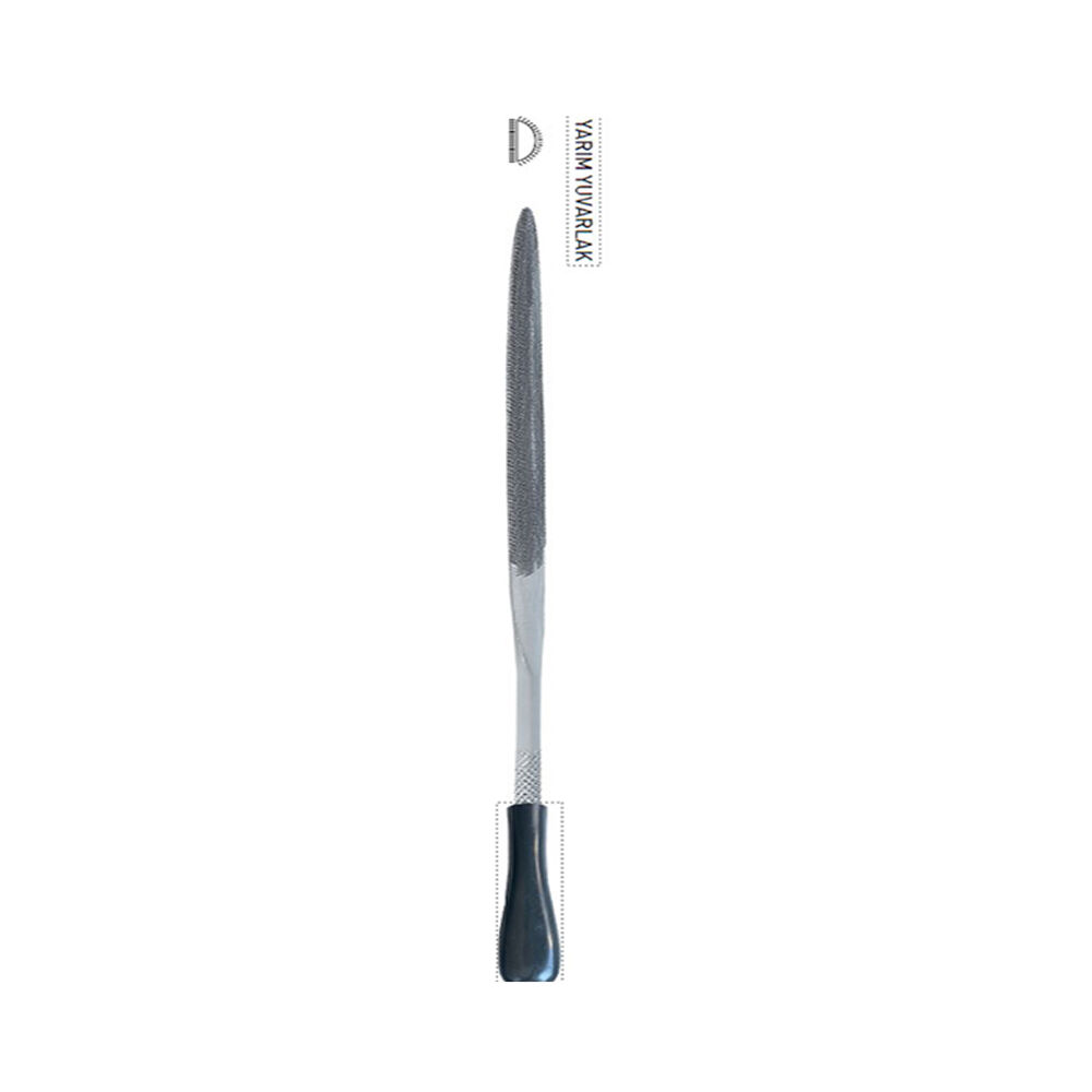 160mm TOME YARIM YUVARLAK SAATÇİ EĞE SAPLI