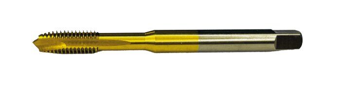UNC9/16 DÜZ MAKİNA KILAVUZU TİN KAPLI HSS DIN2183 ERİC