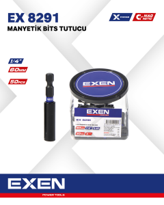 EXEN EX 8291 60mm Manyetik Bits Tutucu