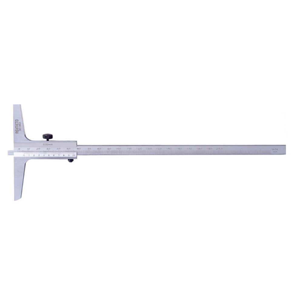 ASIMETO 0-300mmx0.02 MEKANİK DERİNLİK KUMPASI