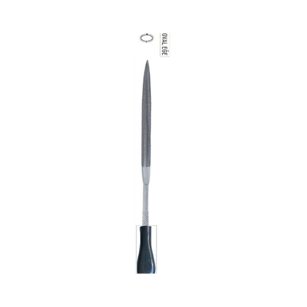 200mm Tome Oval Saatçi̇ Eğe Sapli