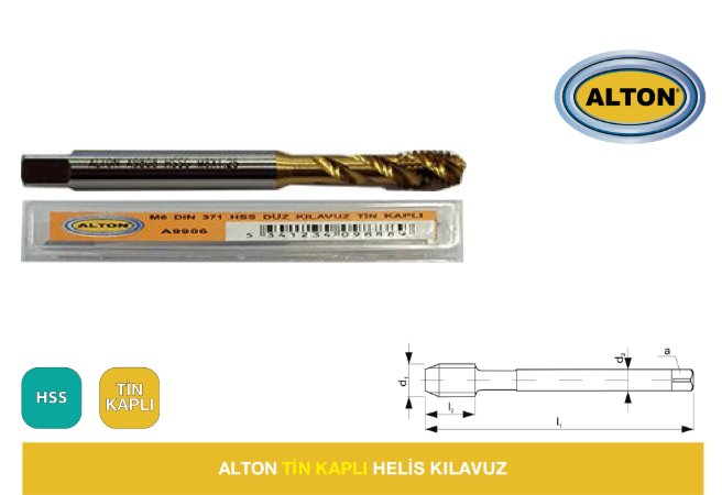 Alton M4 Tin Kaplı Helis Makine Kılavuzu