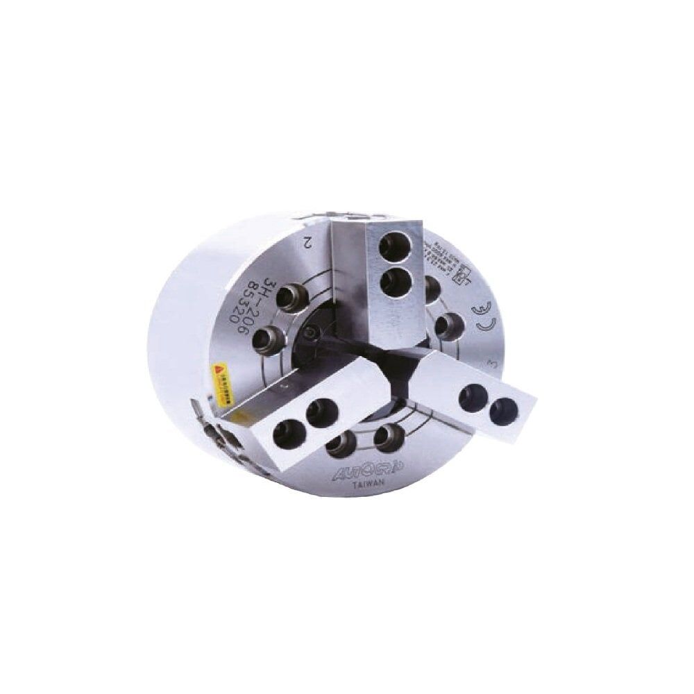 Autogrip 3 Ayaklı Açık Merkezli Hidrolik Cnc Torna Aynası 250x3 T3H-10 A8