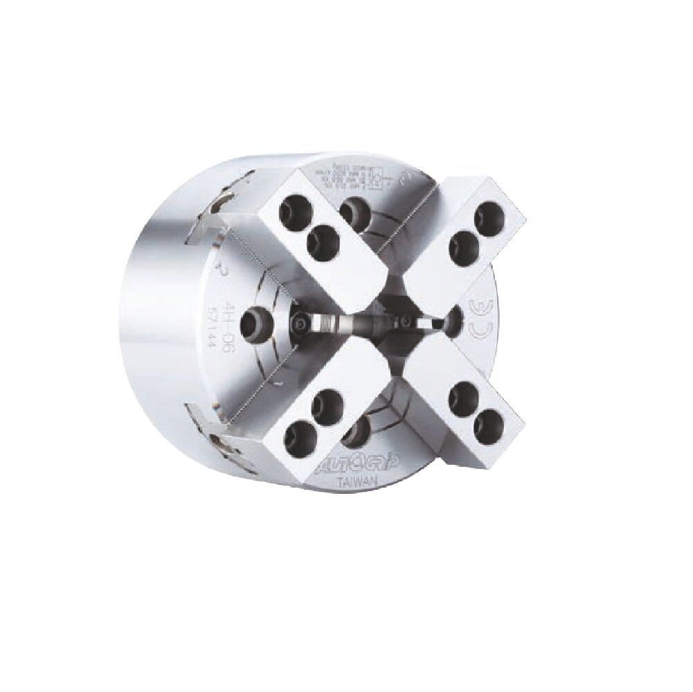 Autogrip 4 Ayaklı Açık Merkezli Hidrolik Cnc Torna Aynası 300x4 T4H-12 A8