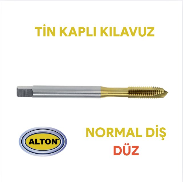 Alton M5 Tin Kaplı Düz Makine Kılavuzu