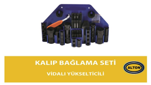 ALTON VİDALI YÜKSELTİCİLİ KALIP BAĞLAMA SETİ - M20