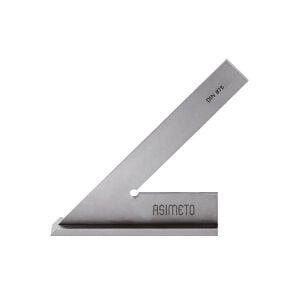 ASIMETO 120x80mm EKSTRA GENİŞ TABAN ÇELİK GÖNYE 45 DERECE