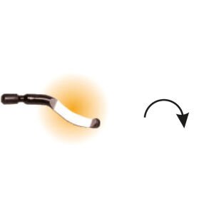 P-1 Tip CP Raspa Bıçağı (10 Adet)