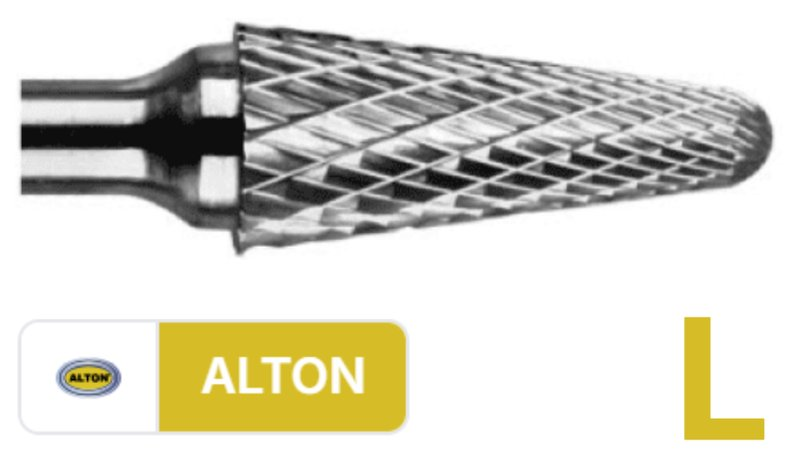 AL1228 KARBÜR KALIPÇI FREZE ALTON