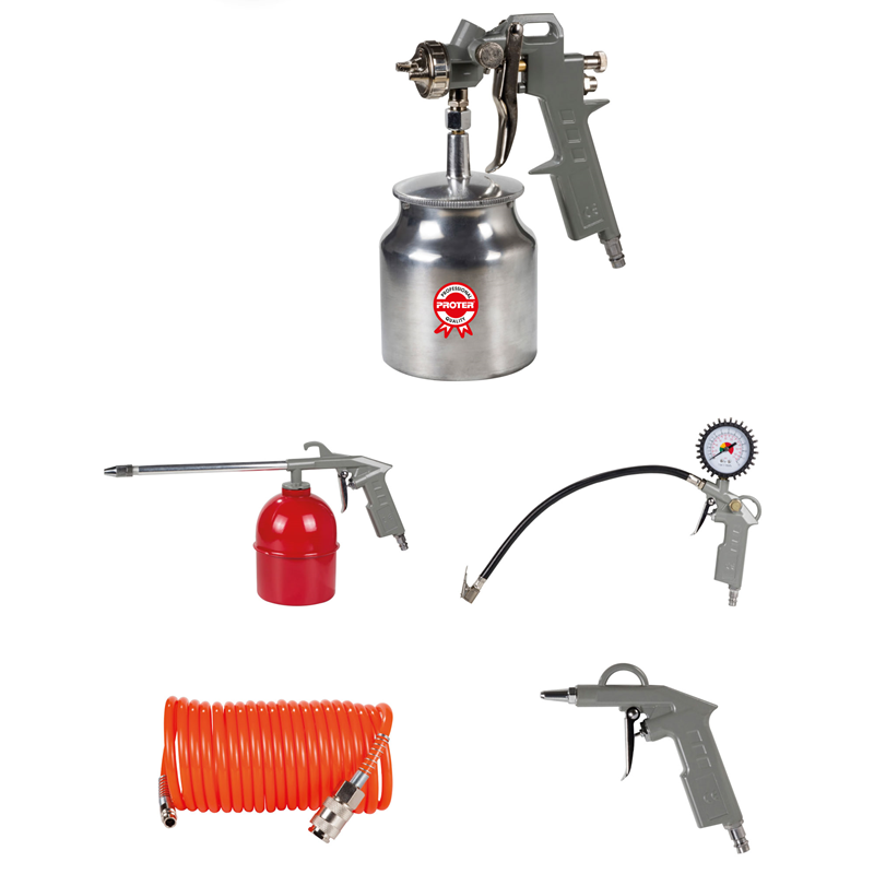 PROTER PR SET-5    5'Lİ SET   Beş Parça Kompresör Seti