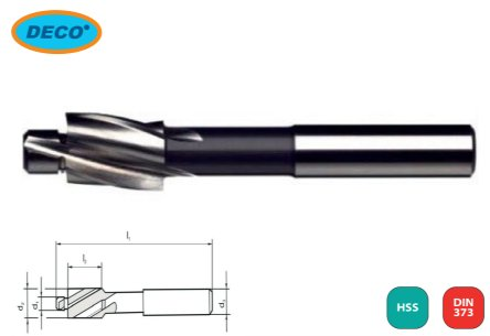 Deco Sabit Pilotlu Havşa Freze M3