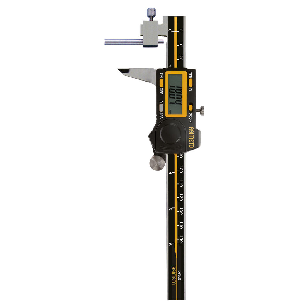ASIMETO 0-200mmx0.01 DİJİTAL BORU KUMPAS