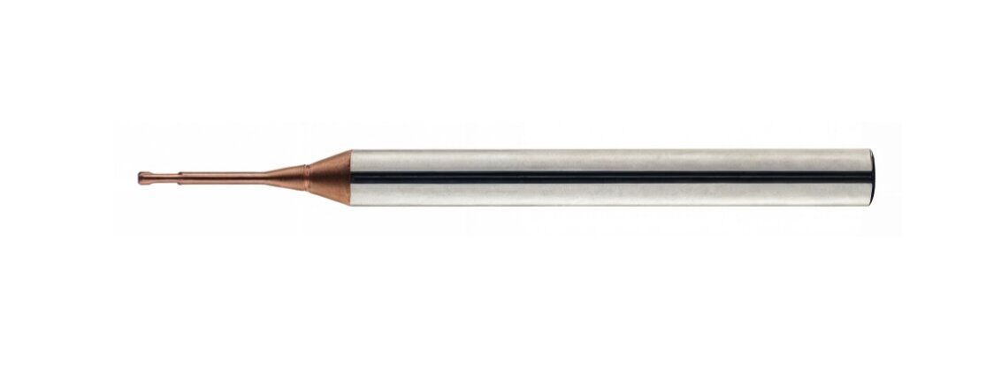3MM R0,5 DALMA BOY 12MM MİKRO RADİUS KARBÜR PARMAK FREZE ERİC