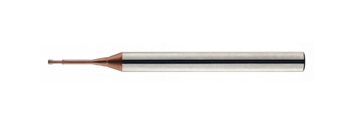 3MM R0,5 DALMA BOY 16MM MİKRO RADİUS KARBÜR PARMAK FREZE ERİC