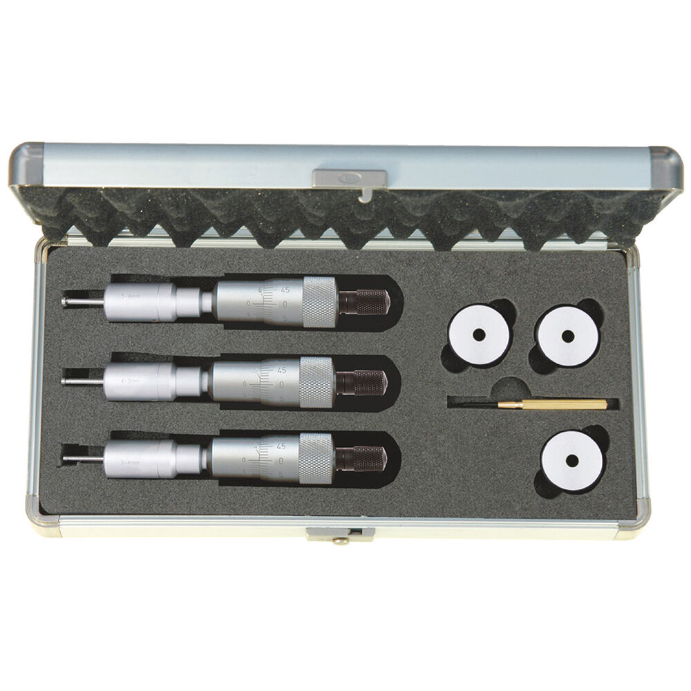 ASIMETO 12-20mmx0.01 2/3-NOKTA TEMASLI MEKANİK MİKROMETRE