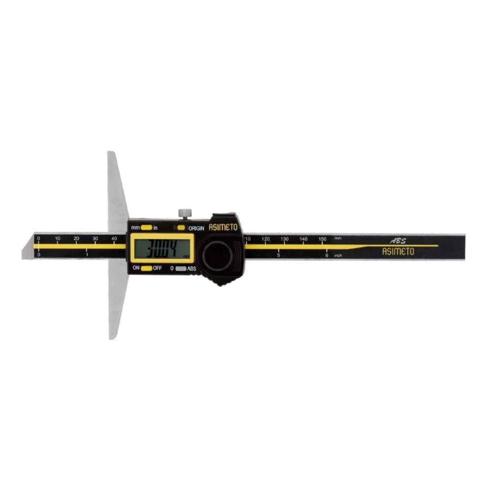 ASIMETO 0-150mmx0.01 DİJİTAL DERİNLİK KUMPASI